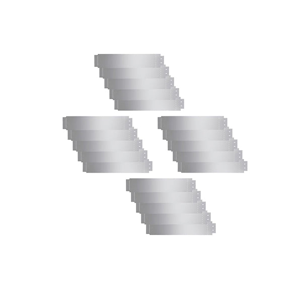 20 Pcs Lawn Fence Galvanised Steel