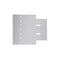 20 Pcs Lawn Fence Galvanised Steel