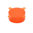 20 Pcs Orange Disposable Junction Box Lid With Lugs