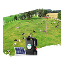 20Km Electric Fence Energiser Solar Energizer Charger Farm Animal