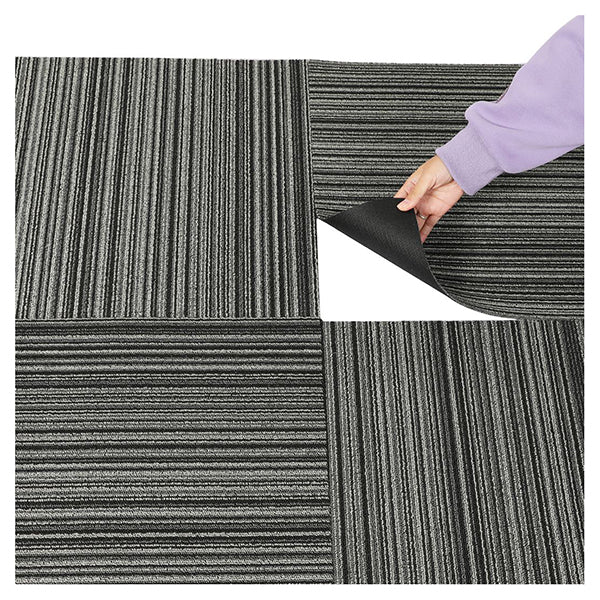 20X Carpet Tiles 5M2 Box Heavy Commercial Retail Office Flooring