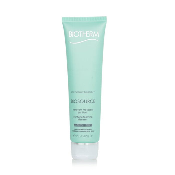 Biotherm Biosource Purifying Foaming Cleanser Normal To Combination Skin 150ml