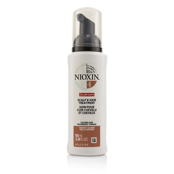 Nioxin Diameter System 4 Scalp And Hair Treatment Colored Hair Progressed Thinning Color Safe 100Ml