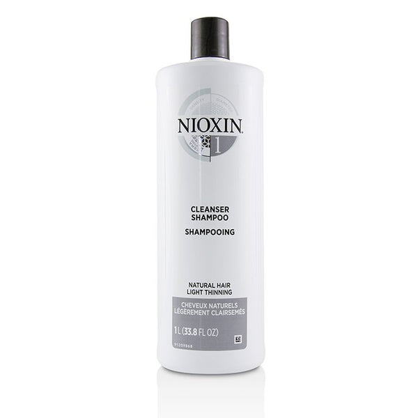 Nioxin Derma Purifying System 1 Cleanser Shampoo Natural Hair Light Thinning 1000Ml