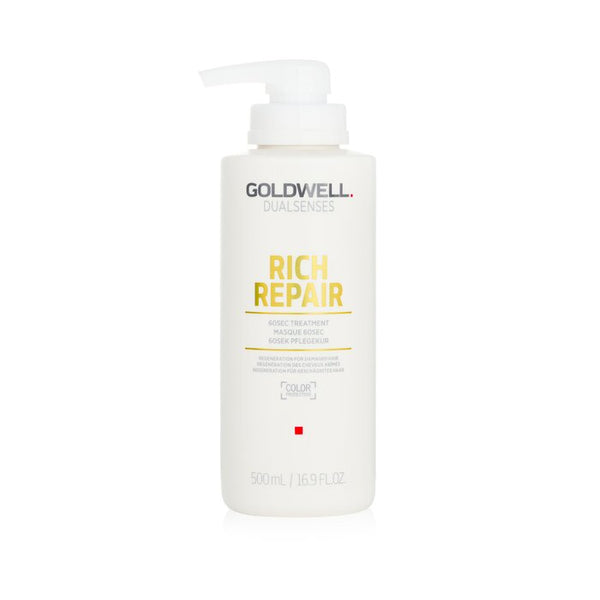 Goldwell Dual Senses Rich Repair 60Sec Treatment Regeneration For Damaged Hair 500Ml