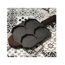 23Cm Cast Iron Traditional Egg Pan