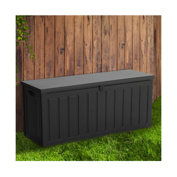 240L Outdoor Storage Box Lockable Bench Seat Tool Sheds