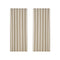 2X Blockout Curtains Blackout Window Curtain Eyelet Beige