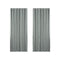 2X Blockout Curtains Blackout Window Curtain Eyelet Grey Shine