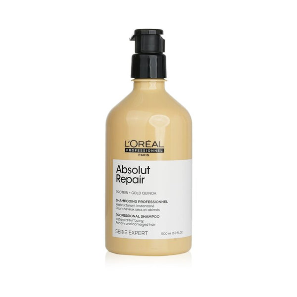 L Oreal Professionnel Serie Expert Absolut Repair Gold Quinoa And Protein Instant Resurfacing Shampoo 500Ml