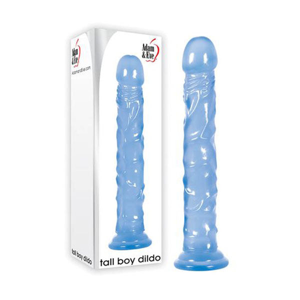 24 Cm Adam And Eve Tall Boy Dildo Clear Dong