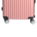 24in Rose Gold Hard Shell Luggage