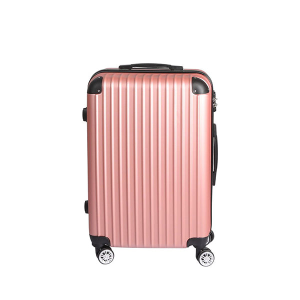 24in Rose Gold Hard Shell Luggage