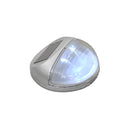 24 Pcs Outdoor Solar Wall Lamps Led Round Silver