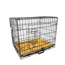 Foldable Wire Dog Cage with Tray And Cushion Mat