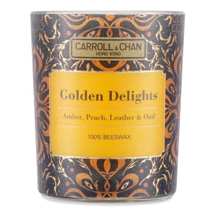 Carroll And Chan Beeswax Votive Candle Golden Delights 65G