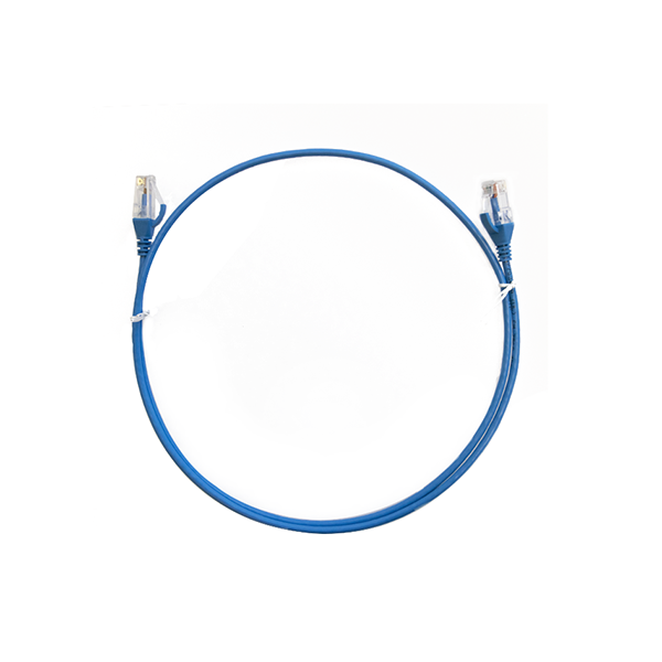 10 Pcs 250Mm Cat 6 Ultra Thin Lszh Ethernet Network Cable Blue