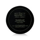 The Piccadilly Shaving Co Sandalwood Luxury Shaving Cream 180g