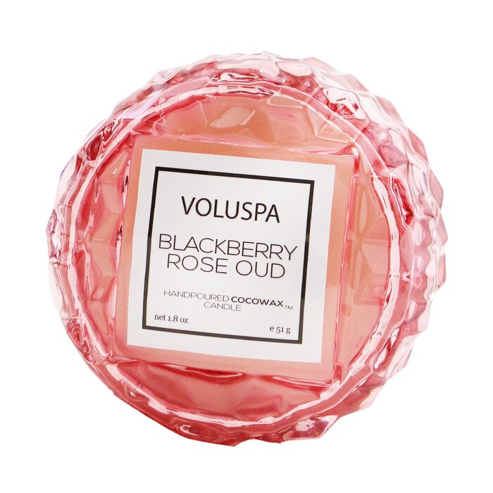 Voluspa Macaron Candle Blackberry Rose Oud 51G