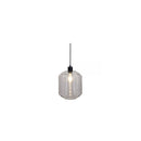 25 Cm Single Clear Glass Pendant