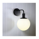 25W Opal Glass Wall Sconce