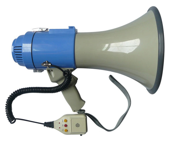 25W Megaphone PA System Loud Speaker Voice Recorder