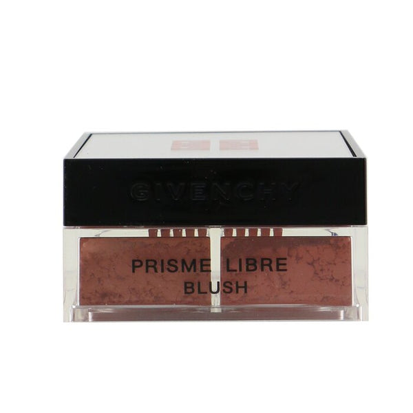 Givenchy Prisme Libre Blush 4 Color Loose Powder Blush Number 6 Flanelle Rubis Brick Red