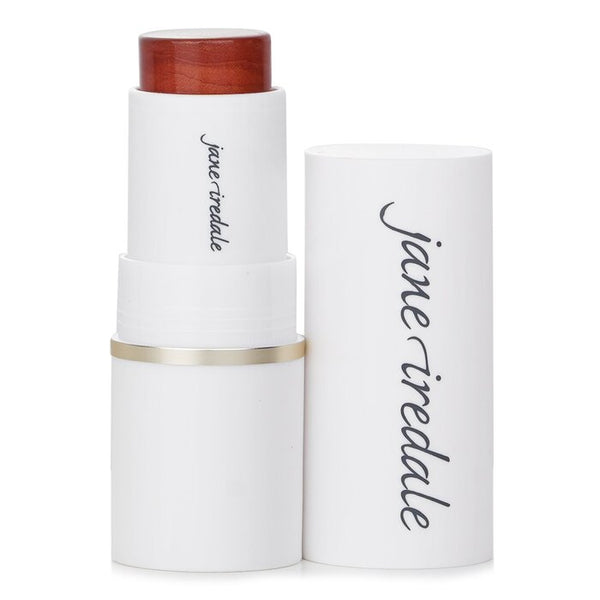 Jane Iredale Glow Time Blush Stick Number Glorious Chestnut Red With Gold Shimmer For Dark To Deeper Skin Tones