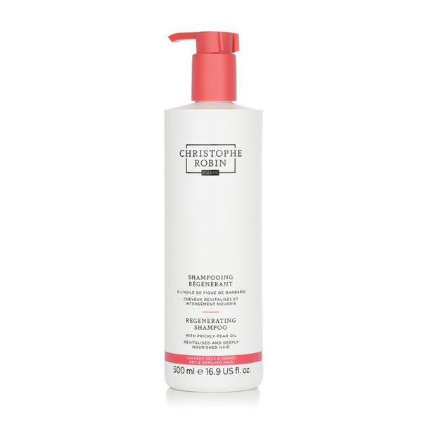 Christophe Robin Regenerating Shampoo With Prickly Pear Oil Dry And Damaged Hair 500Ml