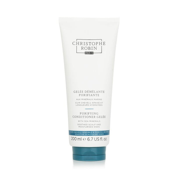 Christophe Robin Purifying Conditioner Gelee With Sea Minerals Sensitive Scalp And Dry Ends 200Ml