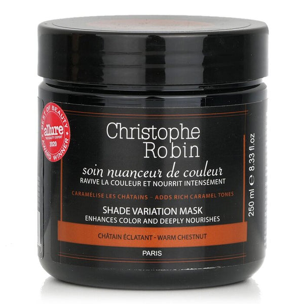 Christophe Robin Shade Variation Mask Enhances Color And Deeply Nourishes Warm Chestnut 250Ml