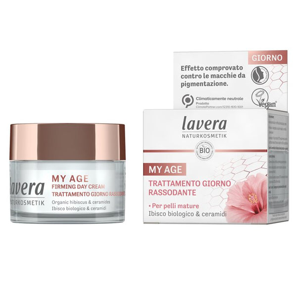 Lavera My Age Firming Day Cream With Organic Hibiscus And Ceramides For Mature Skin 50ml