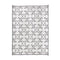 Syrah Black And White Recycled Plastic Outdoor Rug 270 X 360Cm
