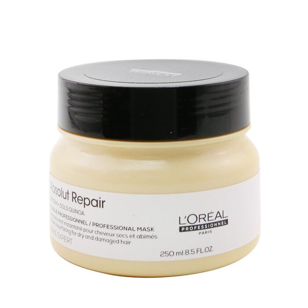 L Oreal Professionnel Serie Expert Absolut Repair Gold Quinoa And Protein Instant Resurfacing Mask For Dry And Damaged Hair 250Ml