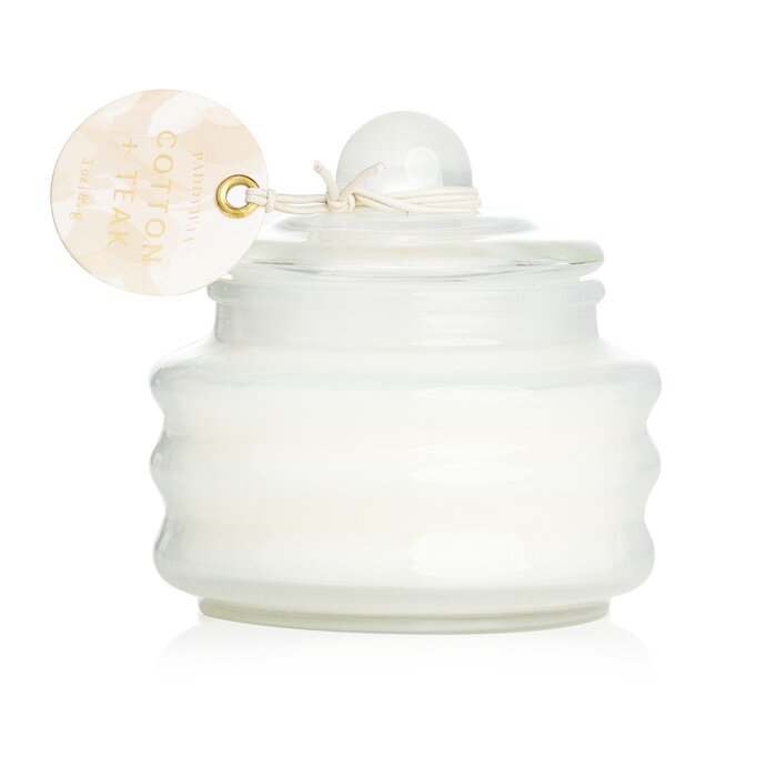 Paddywax Beam Candle Cotton And Teak 85G