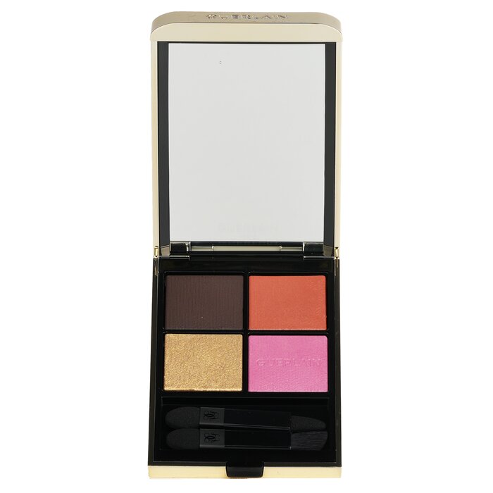 Guerlain Ombres G Eyeshadow Quad 4 Colours Multi Effect And High Color And Long Wear Number 555 Metal Betterfly