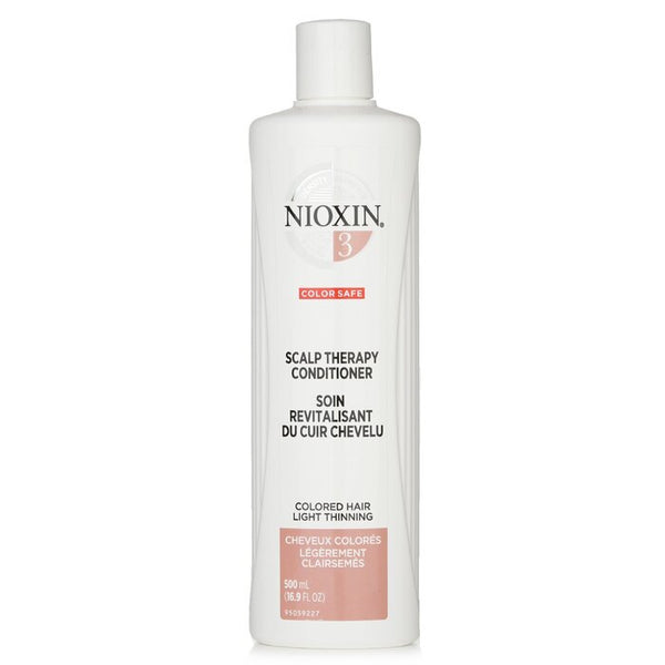 Nioxin Density System 3 Scalp Therapy Conditioner Colored Hair Light Thinning Color Safe 500Ml