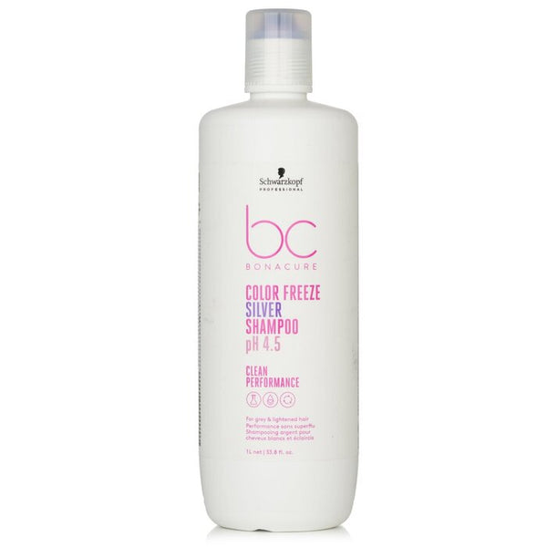 Schwarzkopf Bc Bonacure Color Freeze Silver Shampoo For Grey And Lightened Hair 1000Ml