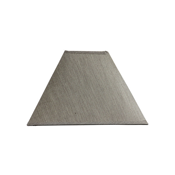 28Cm Tapered Square Silver Shade