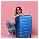 28 Inch Luggage Suitcase Trolley Travel Packing Lock Hard Shell