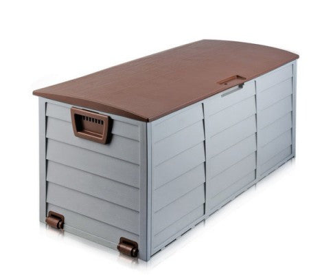 290L Plastic Outdoor Storage Box Container Weatherproof