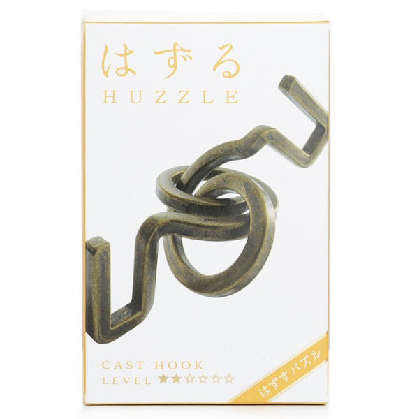 Broadway Toys Hanayama Hexagon Hanayama Metal Brainteaser Puzzle Hook Rated Level 1 75X119X45 Mm