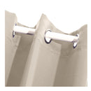 2 Blockout Curtains Panels 3 Layers Eyelet Room Darkening Beige
