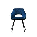 Set Of 2 Caitlee Dining Chairs Kitchen Chairs Velvet Upholstered