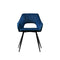 Set Of 2 Caitlee Dining Chairs Kitchen Chairs Velvet Upholstered