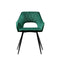 Set Of 2 Caitlee Dining Chairs Kitchen Chairs Velvet Upholstered