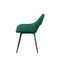 Set Of 2 Caitlee Dining Chairs Kitchen Chairs Velvet Upholstered