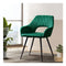 Set Of 2 Caitlee Dining Chairs Kitchen Chairs Velvet Upholstered