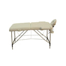 2 Fold Portable Aluminium Massage Table Massage Bed Beauty Therapy