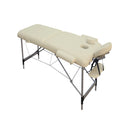 2 Fold Portable Aluminium Massage Table Massage Bed Beauty Therapy